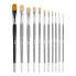 MILAN ´Premium Synthetic´ Cat´S Tongue Paintbrush With Short Handle Series 641 No. 18