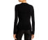 Фото #2 товара Jason Wu 289248 Women Lace Inset Sweater Size S Black