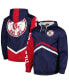 Фото #2 товара Men's Navy Boston Red Sox Undeniable Full-Zip Hoodie Windbreaker Jacket
