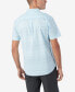 ფოტო #2 პროდუქტის Men's Seafaring Stripe Short Sleeve Standard Shirt