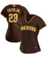 ფოტო #1 პროდუქტის Women's Fernando Tatis Jr. Brown San Diego Padres Road Replica Player Jersey