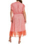 Фото #2 товара Draper James Smocked Maxi Dress Women's Pink 3X