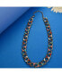 ფოტო #2 პროდუქტის Women's Gold Metallic Chainlink Necklace