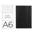 Фото #5 товара LIDERPAPEL A6 imitation leather notebook 120 sheets 70g/m2 horizontal without margin