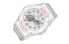 CASIO卡西欧 BABY-G系列 户外运动透明 石英机芯 日韩表 46.3*42.2mm 女表 白色表盘 BGA-270S-7A / Часы CASIO BABY-G 46.3*42.2mm BGA-270S-7A