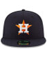 Фото #2 товара Men's Navy Houston Astros 2023 Postseason Side Patch 59FIFTY Fitted Hat