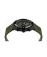 Men's Wildcat Green Silicone Strap Watch 40mm