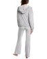 Фото #2 товара Dkny 2Pc Hoodie & Pant Lounge Set Women's Silver M