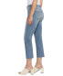 ფოტო #2 პროდუქტის Women's Ruby Mid Rise Straight Cropped Jeans