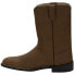 Фото #3 товара Justin Boots Temple Round Toe Cowboy Mens Brown Casual Boots JB3001