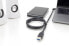 Фото #4 товара DIGITUS USB Type-C™ connection cable - Gen2 - Type-C™ 90° to A - 1 m - USB C - USB A - USB 3.2 Gen 1 (3.1 Gen 1) - 10000 Mbit/s - Black