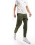 Фото #8 товара New Look cargo trouser in dark khaki