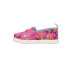 Фото #3 товара TOMS Alpargata Graphic Slip On Toddler Girls Pink Flats Casual 10018648T