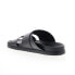 Фото #6 товара Bruno Magli Sicily MB2SICA6 Mens Black Leather Slip On Slides Sandals Shoes 9