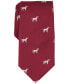 Фото #1 товара Men's Monterey Dog-Pattern Tie, Created for Macy's