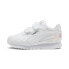 PUMA ST Runner v4 Holo V PS trainers White / White / Silver, 32 - фото #1