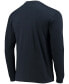 Фото #2 товара Men's Navy Tennessee Titans Halftime Long Sleeve T-shirt