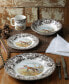 Фото #2 товара Woodland Red Fox 4 Piece Dinner Plates, Service for 4