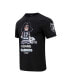 Фото #3 товара Men's Davante Adams Black Las Vegas Raiders Player Avatar Graphic T-shirt