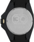 ფოტო #5 პროდუქტის UFC Men's Pro Analog Black Resin Watch, 44mm