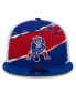 ფოტო #3 პროდუქტის Men's Royal New England Patriots Historic Tear Trucker 9FIFTY Snapback Hat