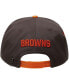 Фото #4 товара Men's Brown Cleveland Browns Hometown Snapback Hat