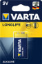 Фото #2 товара Одноразовая батарейка VARTA Longlife Extra 9V Bloc