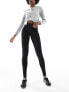 Фото #4 товара Pieces Tall high waisted leggings in black