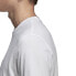 Фото #5 товара Adidas Men's Originals Trefoil Ribbed Crewneck Tee White-Black cw0710