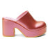 BEACH by Matisse Jayde Platform Mule Clogs Womens Pink JAYDE-632 7 - фото #1