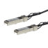 Фото #1 товара StarTech.com MSA Uncoded Compatible 5m 10G SFP+ to SFP+ Direct Attach Breakout Cable Twinax - 10 GbE SFP+ Copper DAC 10 Gbps Low Power Passive Transceiver Module DAC - 5 m - SFP+ - SFP+