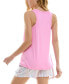 ფოტო #2 პროდუქტის Women's Sleeveless Pajama Tank Top