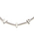 ფოტო #2 პროდუქტის Rhodium VIP Bib Necklace