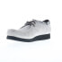 Фото #4 товара Clarks Wallabee EVO 26172904 Mens Gray Oxfords & Lace Ups Casual Shoes