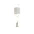 Фото #1 товара Настольная лампа DKD Home Decor Белый Позолоченный Металл Мрамор 50 W 220 V 25 x 25 x 81 cm
