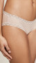 Natori 253451 Womens Bliss Cotton Girl Briefs Cafe Underwear Size L
