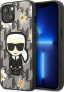 Karl Lagerfeld Karl Lagerfeld KLHCP13MPMNFIK1 iPhone 13 6,1" szary/grey Flower Ikonik Karl NoSize