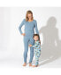Women's Oasis Teal Set of 2 Piece Pajamas