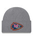 Фото #1 товара Men's Gray Kansas City Chiefs Color Pack Multi Cuffed Knit Hat