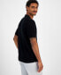 Фото #2 товара Men's Short Sleeve Button-Front Open Stitch Shirt