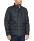 Фото #1 товара Men's Box-Quilted Stand-Collar Puffer Jacket