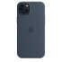 Фото #5 товара Apple iPhone 15 Plus Si Case Storm Blue