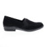 Фото #1 товара David Tate Stretchy Womens Black Leather Slip On Loafer Flats Shoes 9