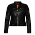 Фото #3 товара SUPERDRY Fitted Racer leather jacket