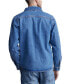 Buffalo Men's Sloan Long-Sleeve Denim Shirt in Authentic Blue