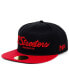 ფოტო #2 პროდუქტის Men's Black 12 Streeters Black Fives Snapback Adjustable Hat