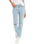 Фото #1 товара Le Jean Lara Voyage High-Rise Slim Jean Women's Blue 24