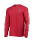 Фото #1 товара Men's Red Tampa Bay Buccaneers Franklin Long Sleeve T-shirt