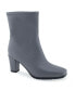 Фото #7 товара Women's Cinnamon Heeled Tailored Booties