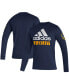 Фото #2 товара Men's Navy LA Galaxy Vintage-Inspired AEROREADY Long Sleeve T-shirt